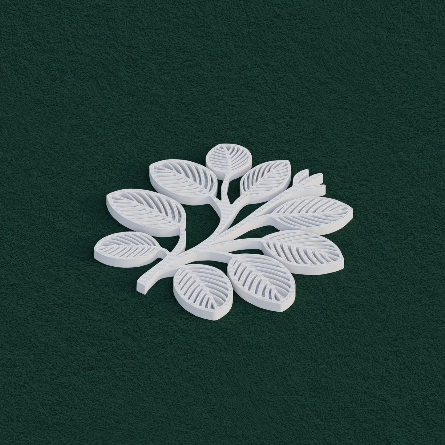 Bladjesvormige Coasters – Set van 6