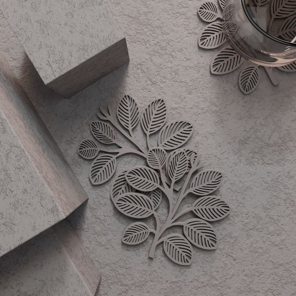 Leaf Shaped Coasters – Set of 6