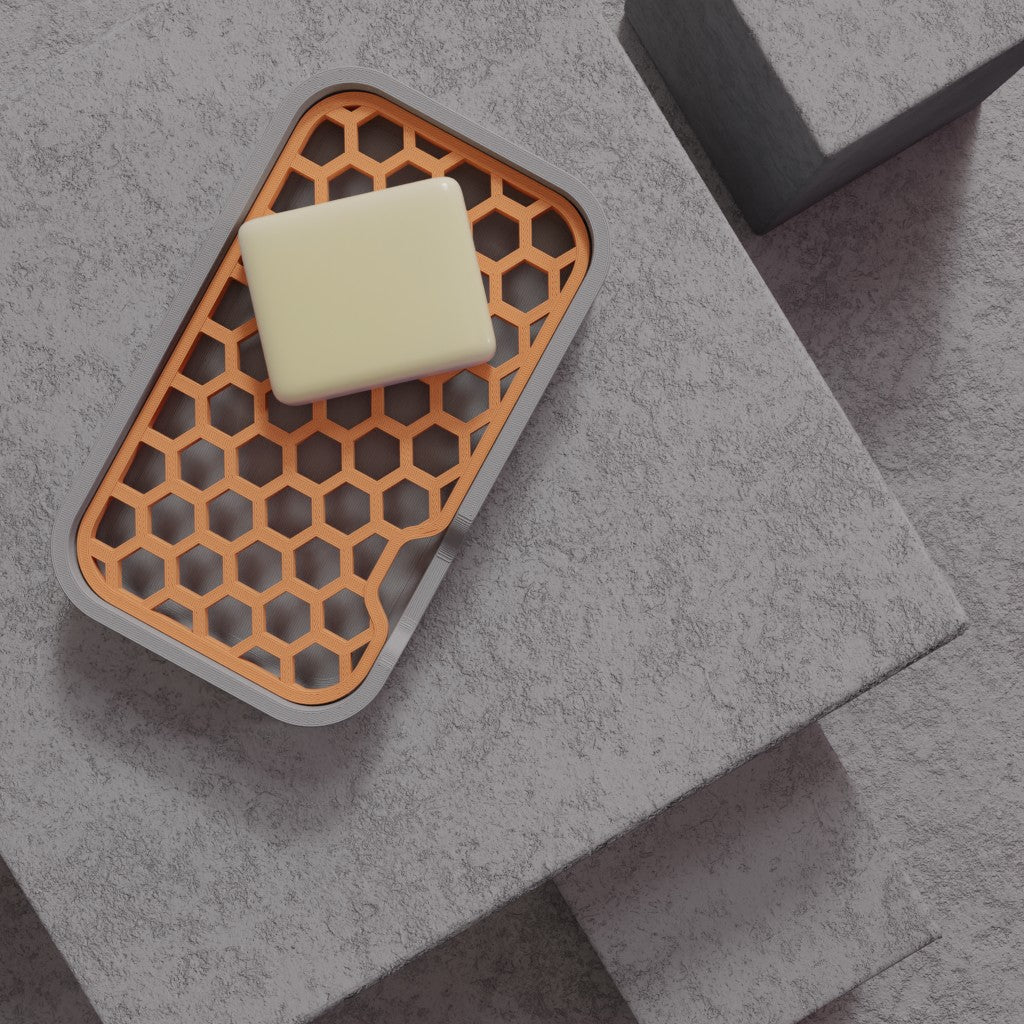 Sustainable Soap Dish with Replaceable Trays – Stylish and Practical.