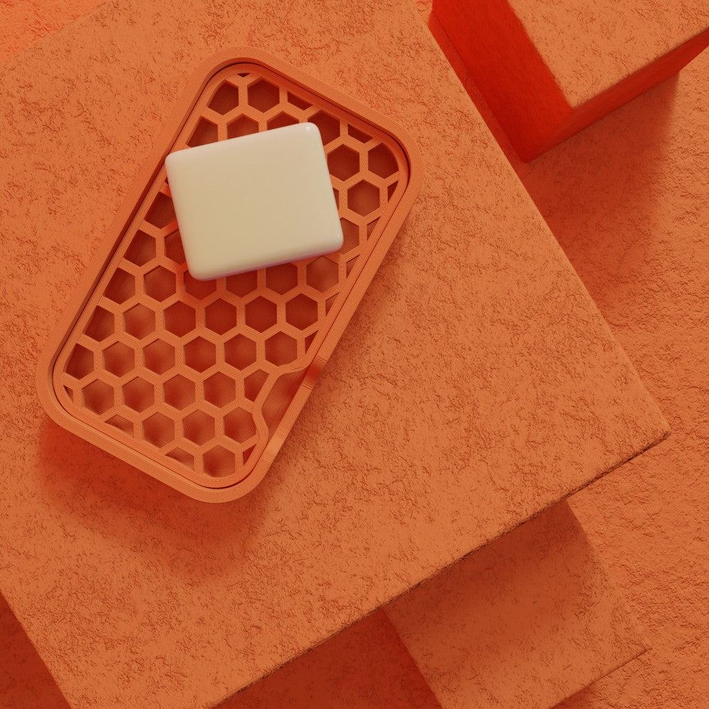 Sustainable Soap Dish with Replaceable Trays – Stylish and Practical.