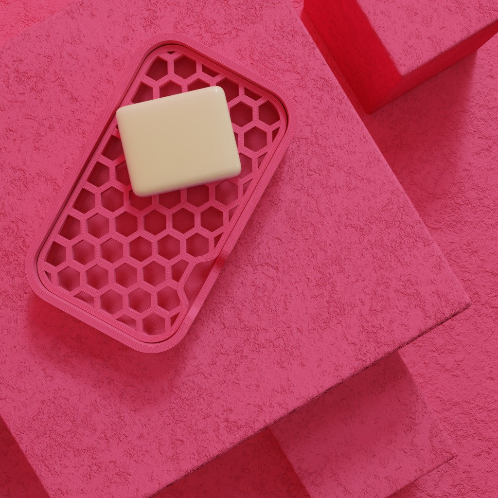 Duurzaam Zeepbakje met Vervangbare Trays – Stijlvol en Praktisch.