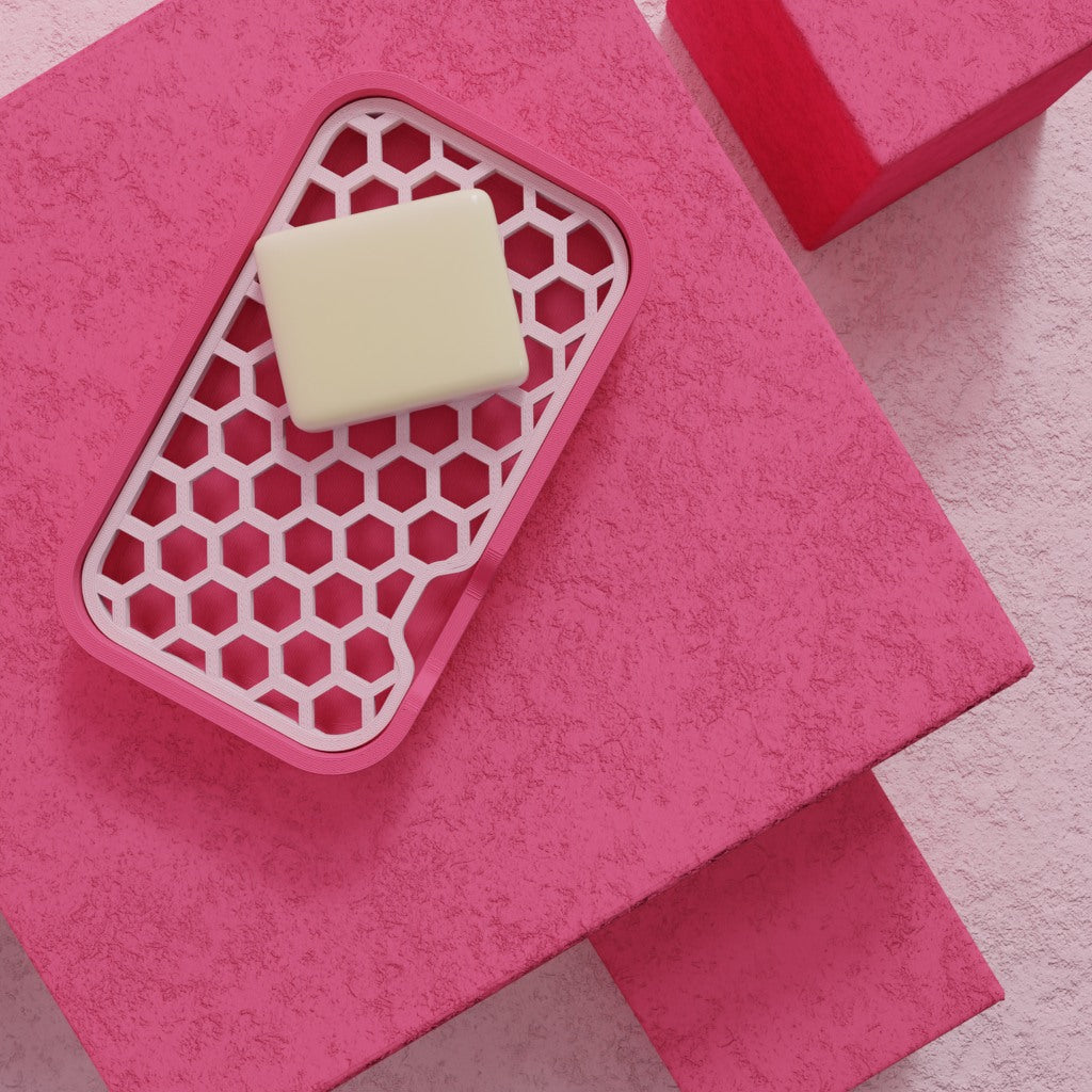 Sustainable Soap Dish with Replaceable Trays – Stylish and Practical.
