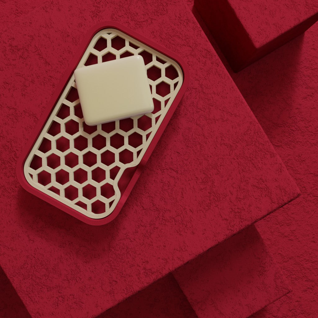 Duurzaam Zeepbakje met Vervangbare Trays – Stijlvol en Praktisch.