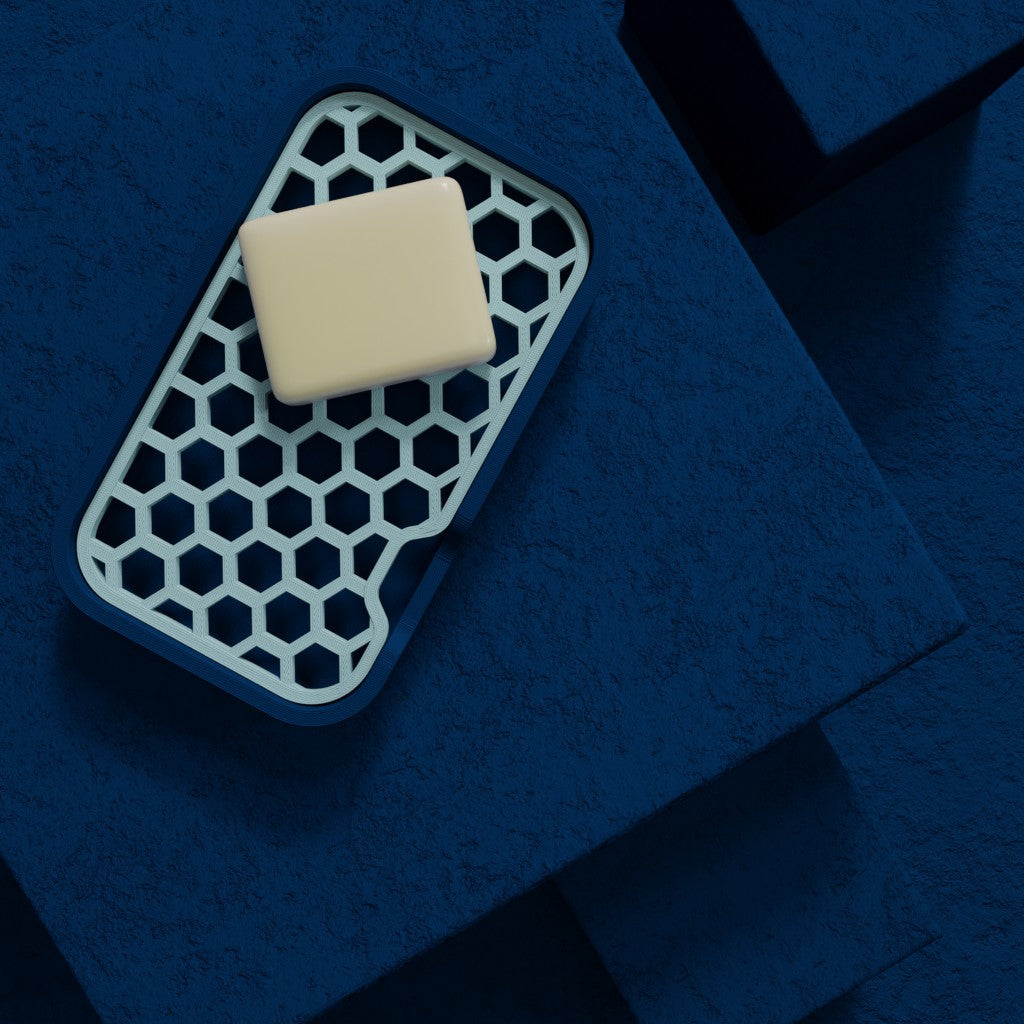 Sustainable Soap Dish with Replaceable Trays – Stylish and Practical.