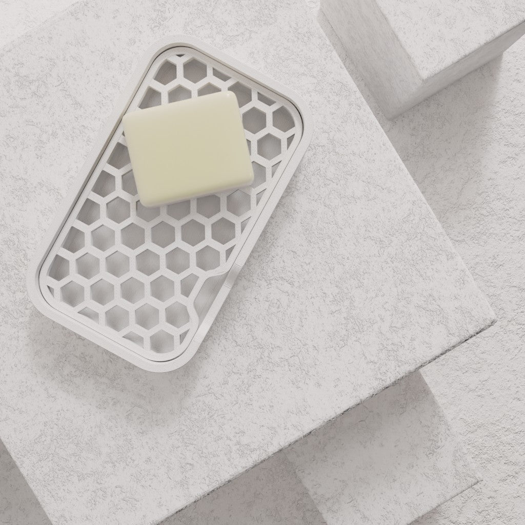 Sustainable Soap Dish with Replaceable Trays – Stylish and Practical.