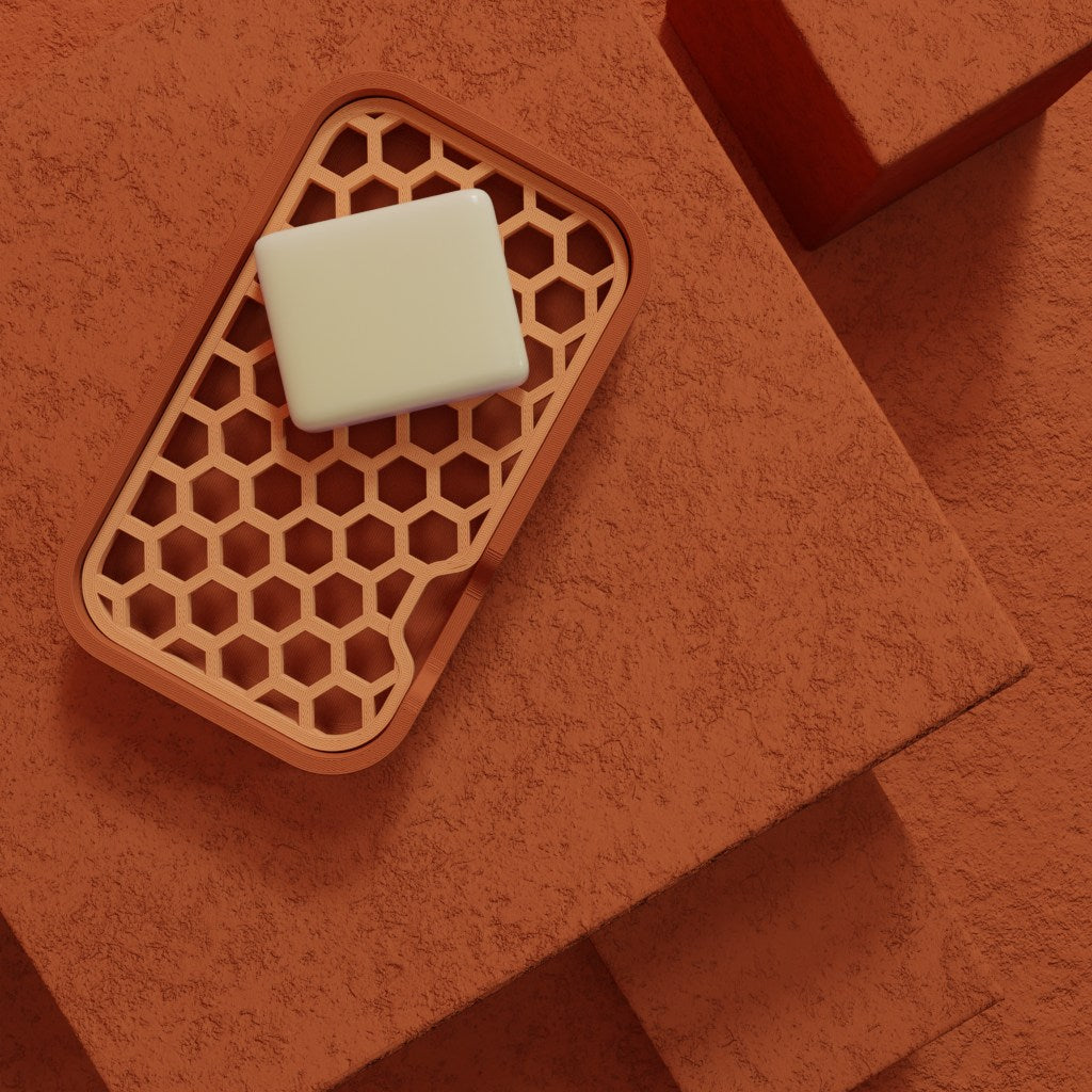 Sustainable Soap Dish with Replaceable Trays – Stylish and Practical.