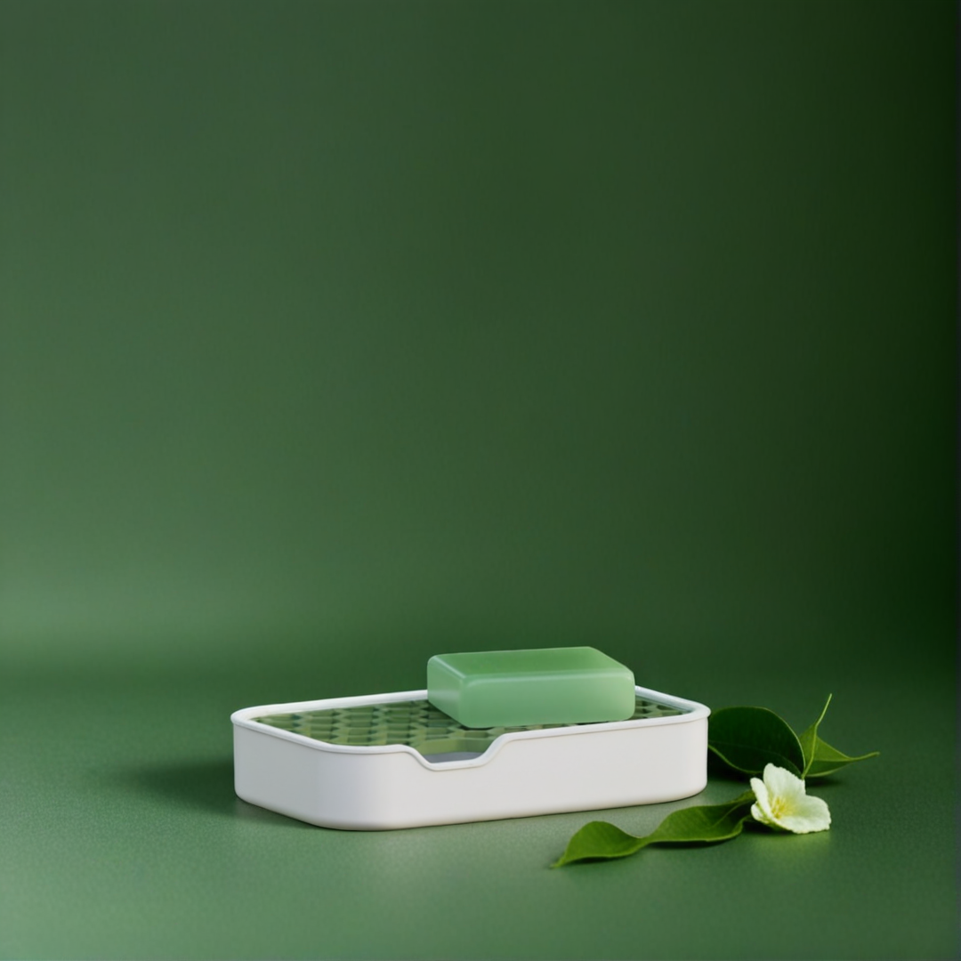 Sustainable Soap Dish with Replaceable Trays – Stylish and Practical.
