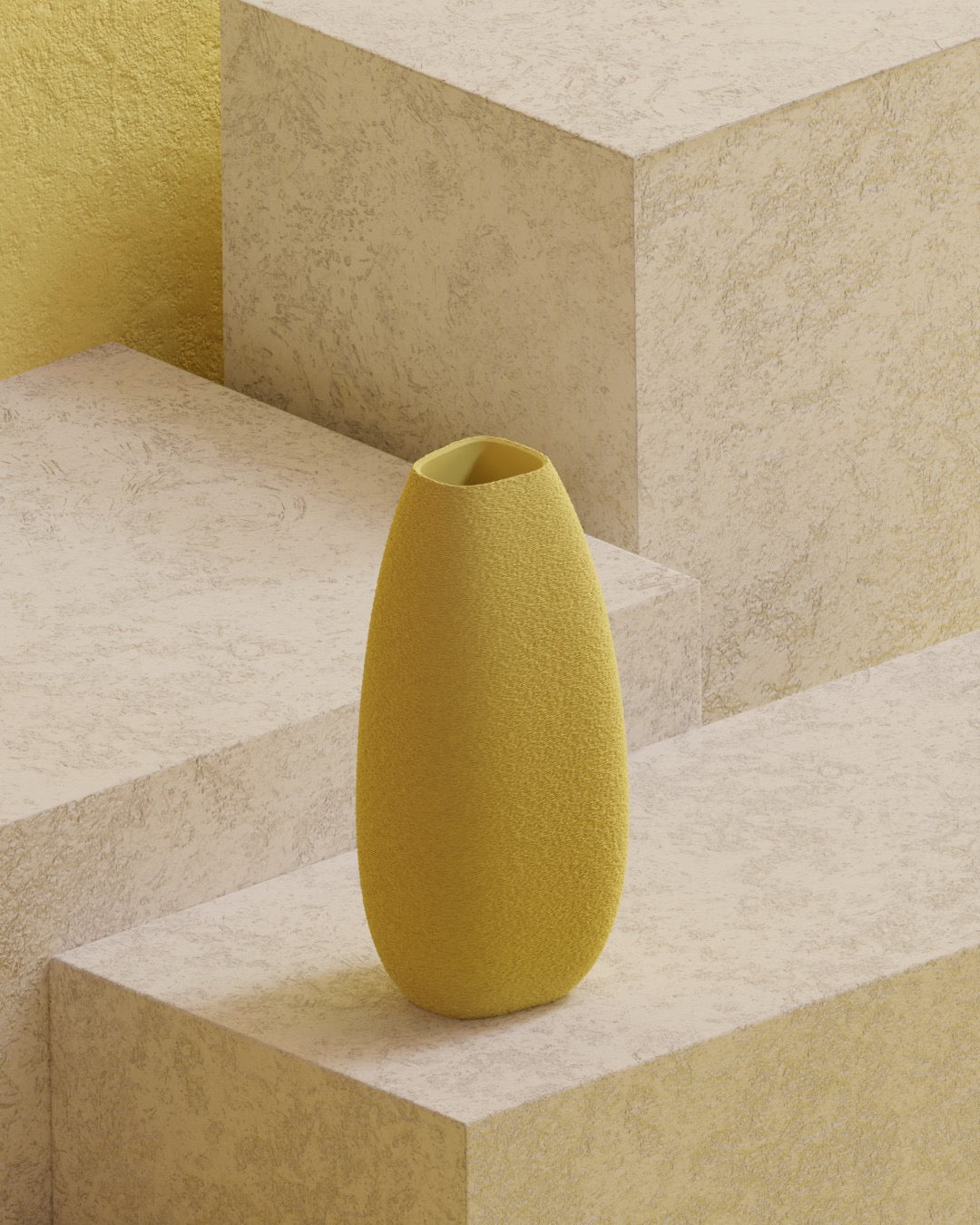 Curve Vaas – Moderne Decoratie in Organische Vorm
