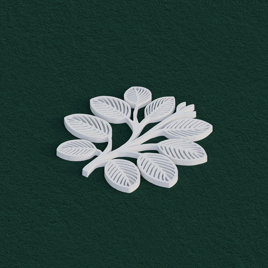 Bladjesvormige Coasters – Set van 6
