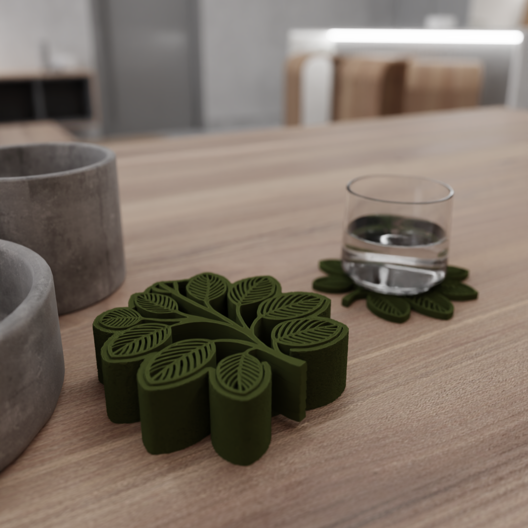 Bladvormige Coaster Bundle