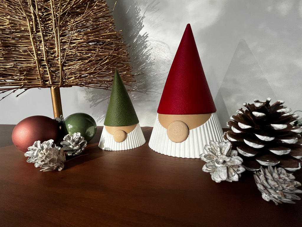 NVX Kerst Gnome – Moderne 3D-geprinte kerstdecoratie