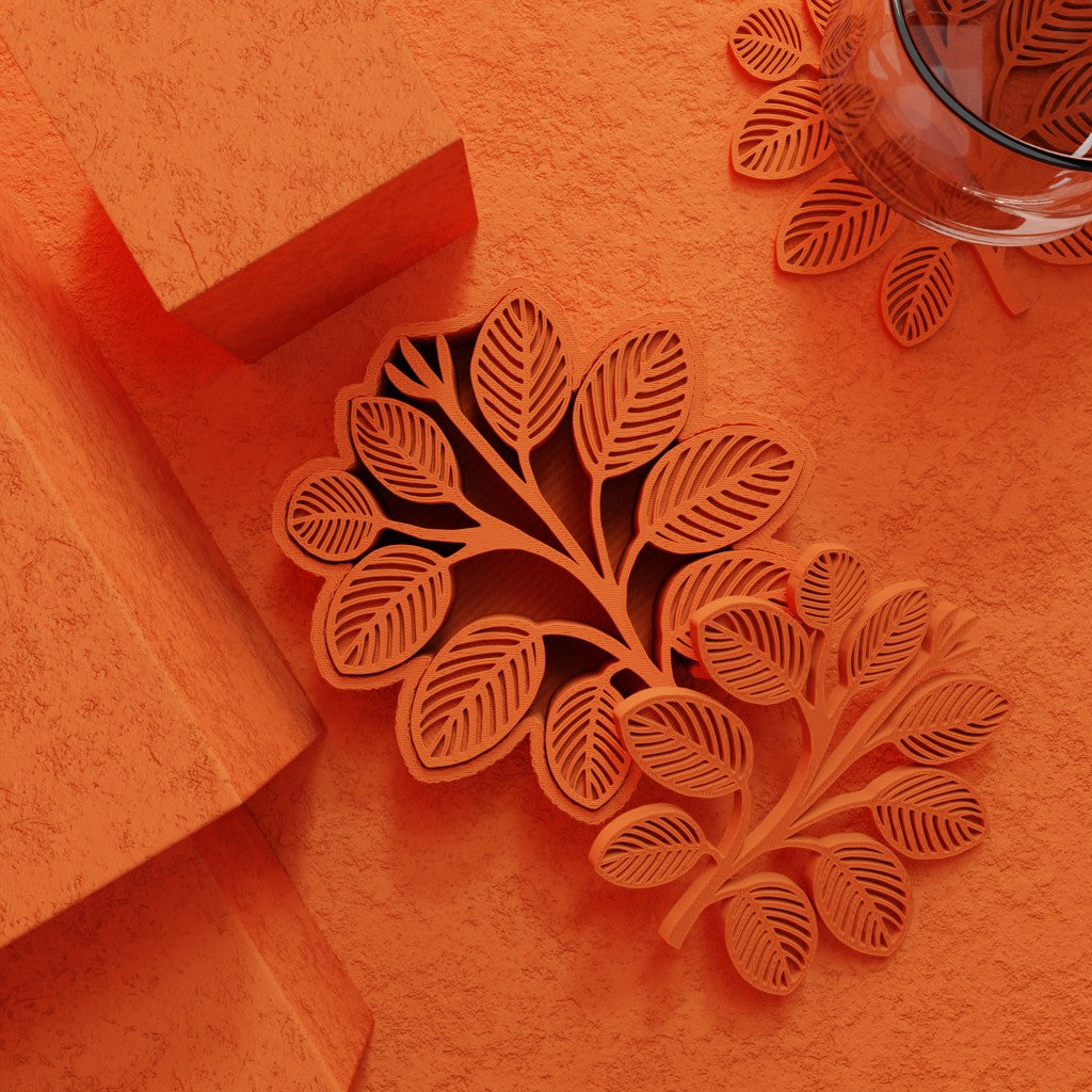 Bladvormige Coaster Bundle