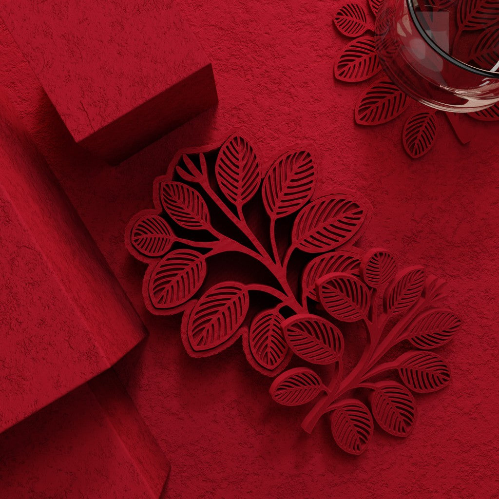 Bladvormige Coaster Bundle