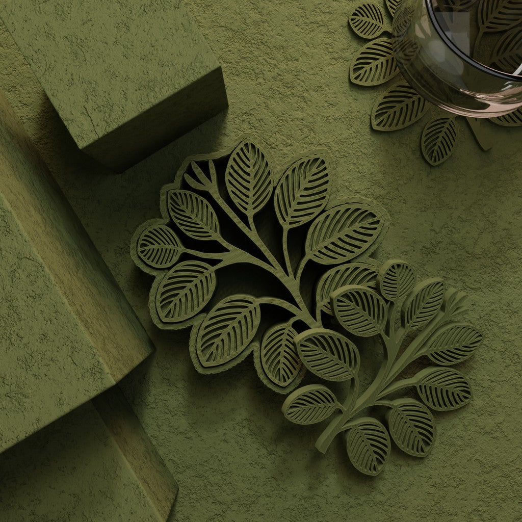Bladvormige Coaster Bundle