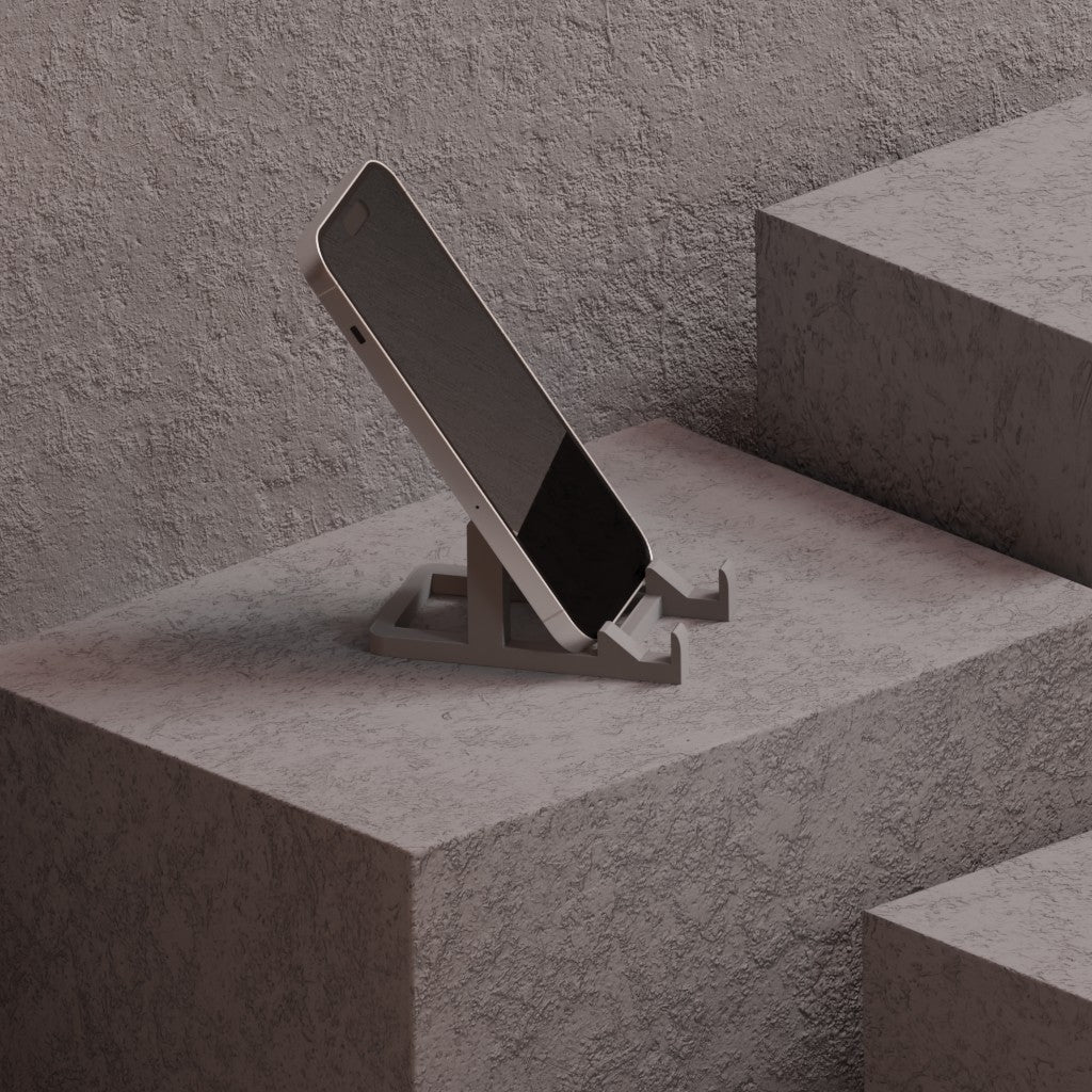 Minimalistische Telefoonhouder