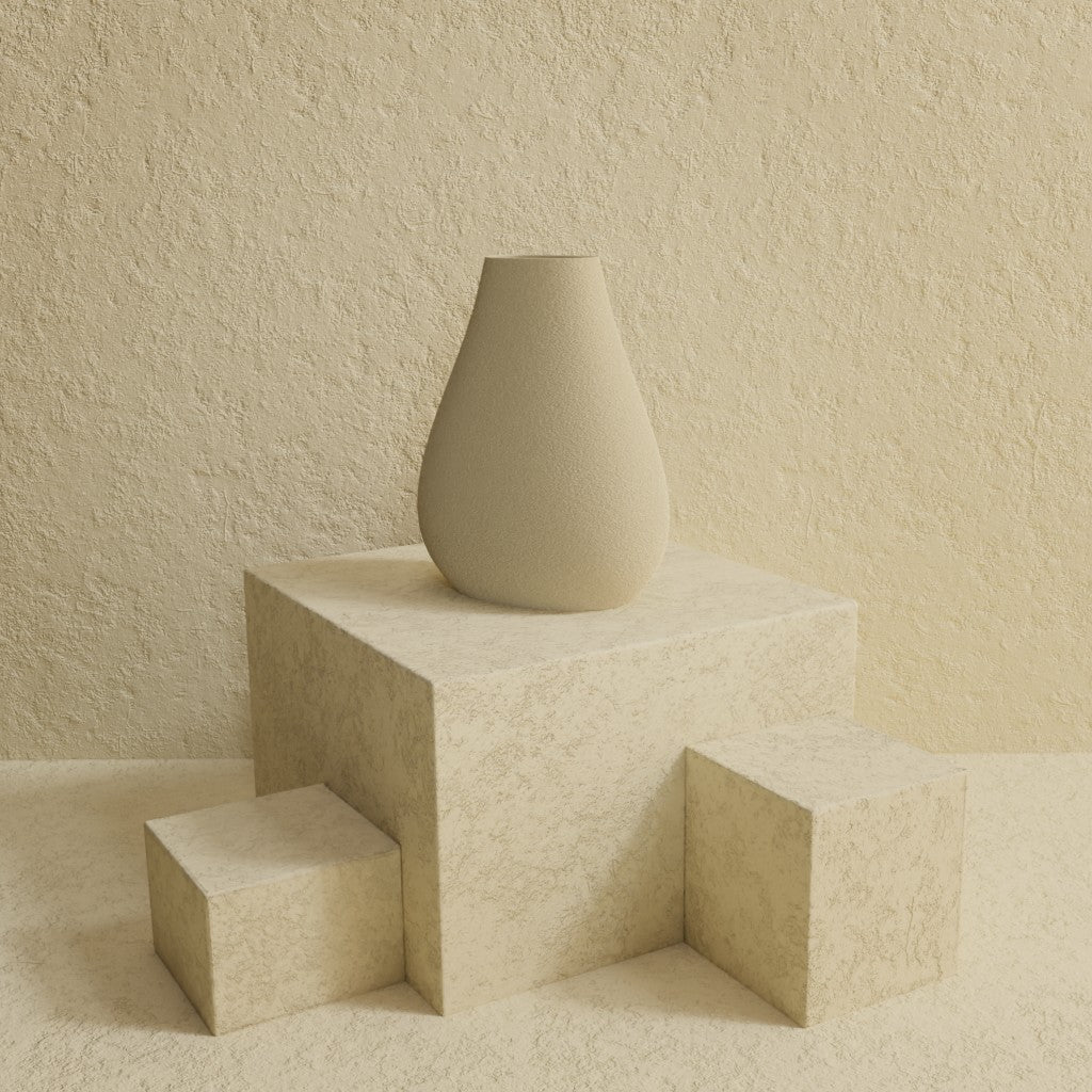 Pebbl - Design Vaas in Kiezelvorm