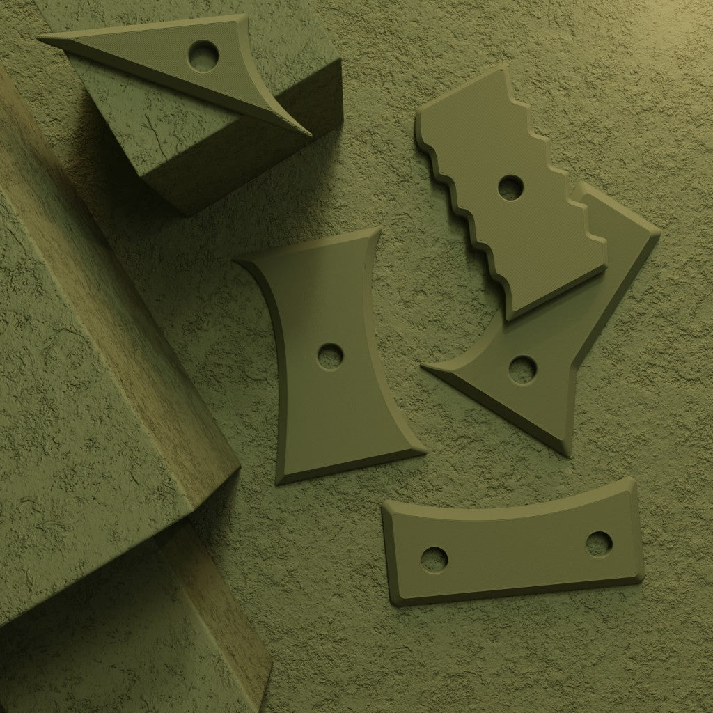 Keramiek Gereedschap - 3D-geprinte Ceramic Rib voor Kleibewerking