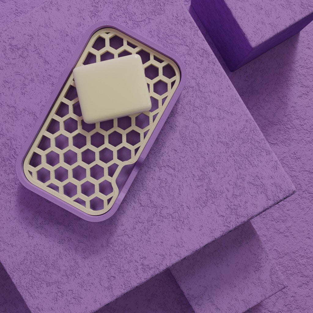 Duurzaam Zeepbakje met Vervangbare Trays – Stijlvol en Praktisch.