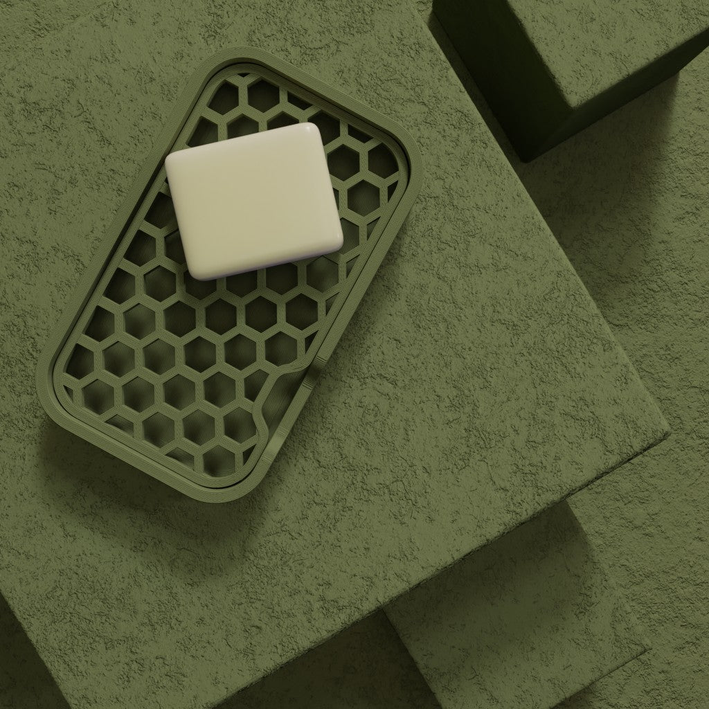 Duurzaam Zeepbakje met Vervangbare Trays – Stijlvol en Praktisch.