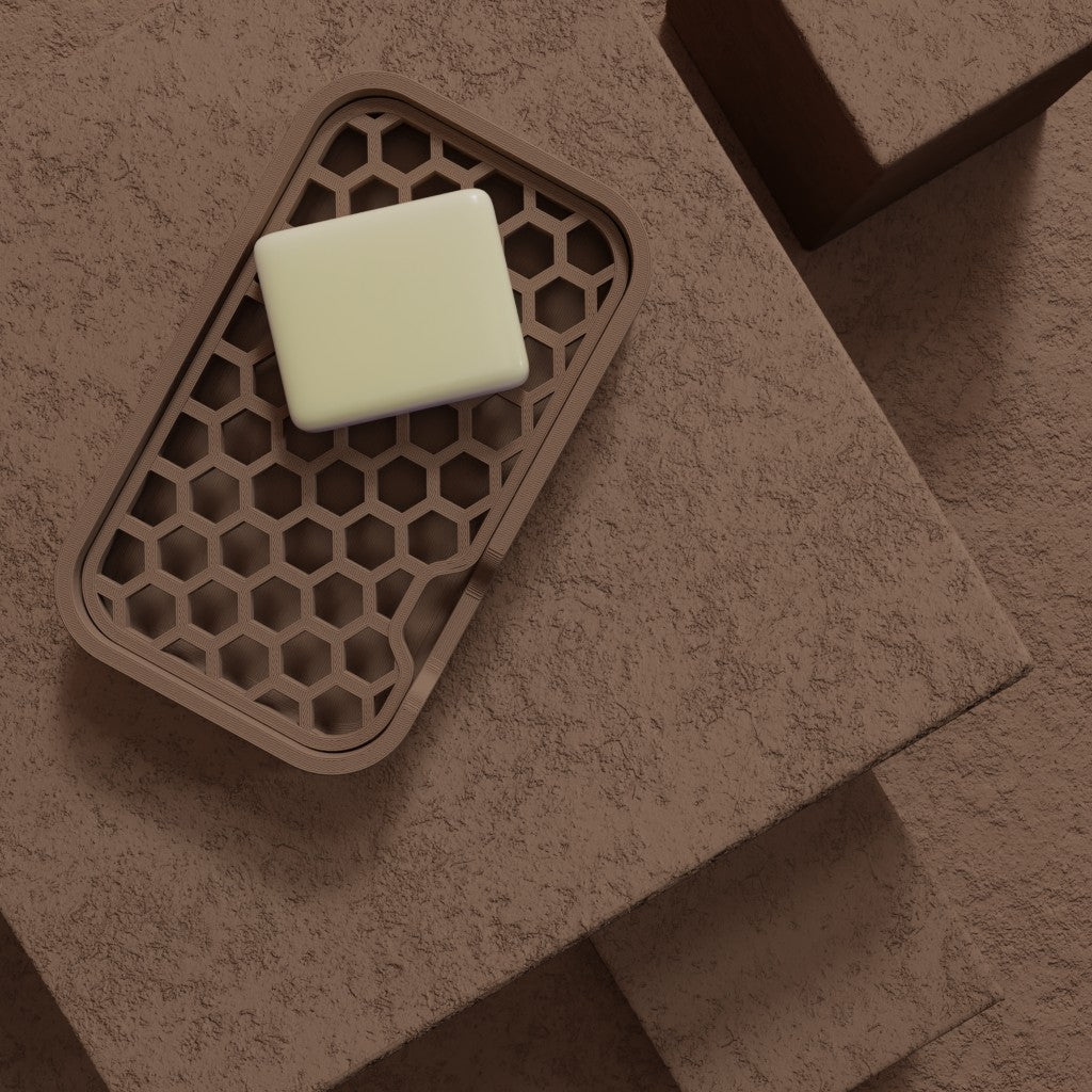 Duurzaam Zeepbakje met Vervangbare Trays – Stijlvol en Praktisch.