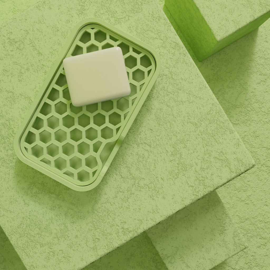 Duurzaam Zeepbakje met Vervangbare Trays – Stijlvol en Praktisch.